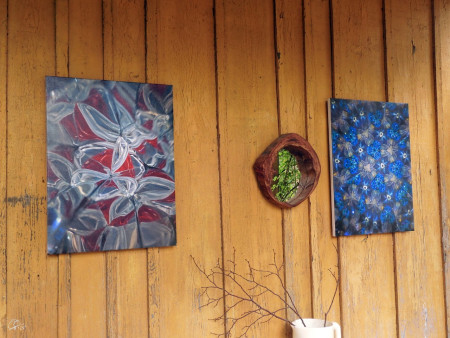 From one day collective exhibition ON THE WALL, 11.07.2025, Brno.
