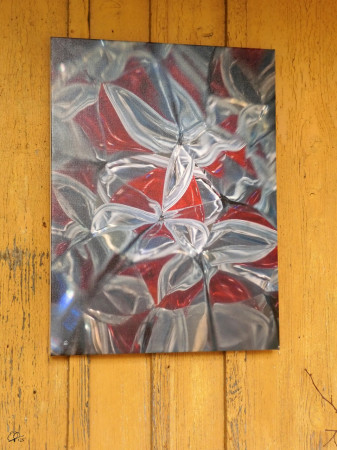 From one day collective exhibition ON THE WALL, 11.07.2025, Brno. "Various pleasures".